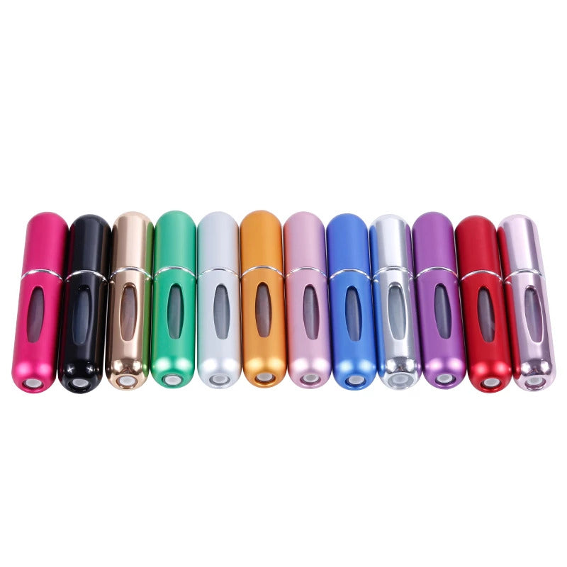 Portable Refillable Mini Perfume Atomizer | Travel-Size Spray Bottle | Random Color | 5ml/8ml